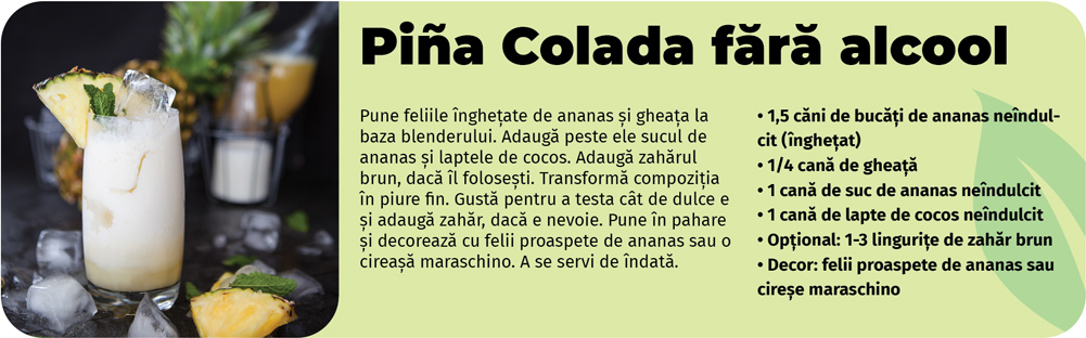 pina colada fara alcool