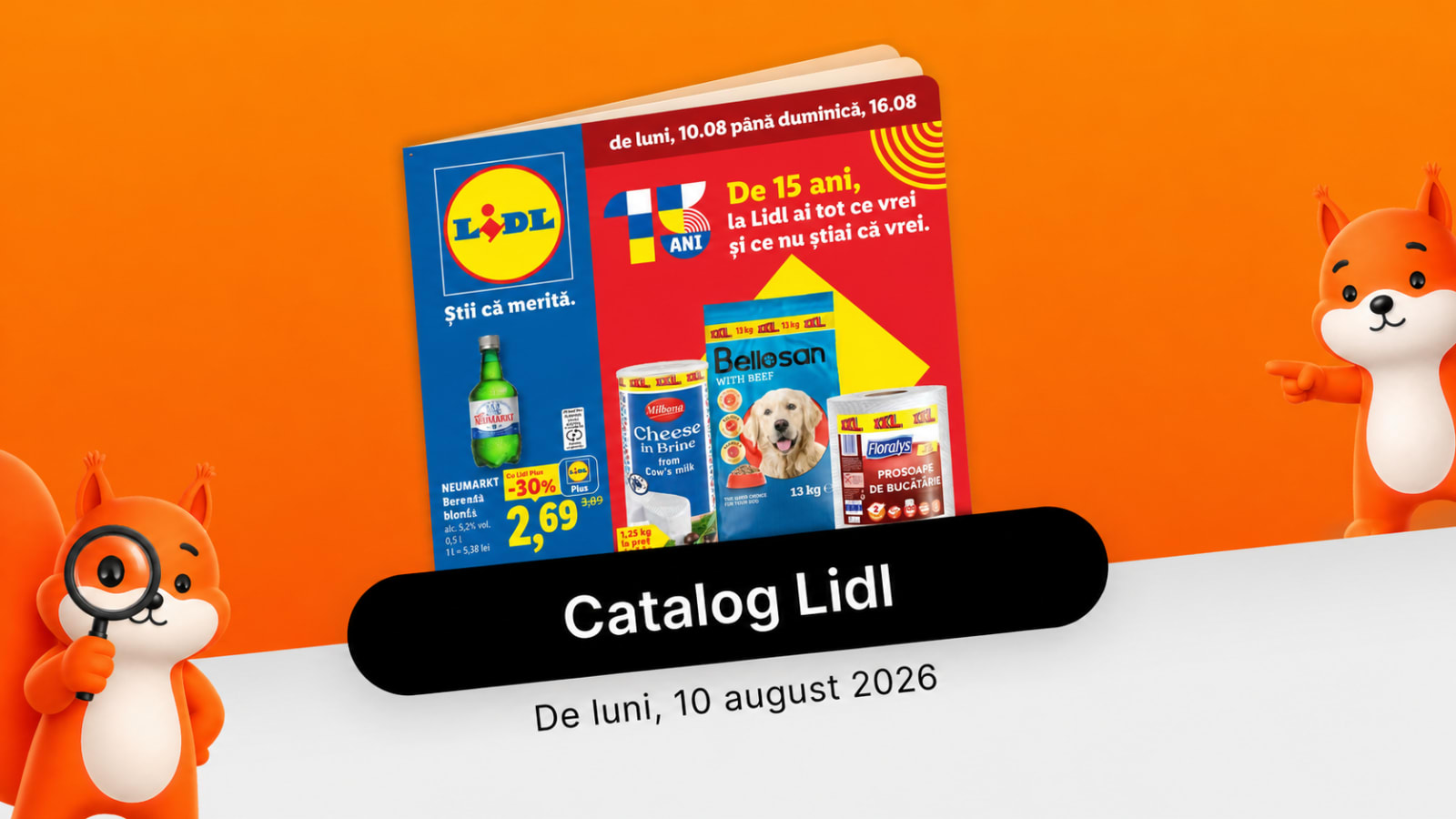 Noul catalog Lidl de la 10.08.